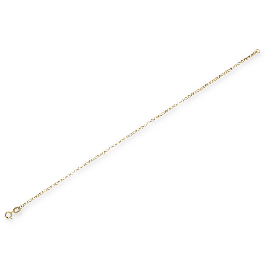 Gold Interlink Bracelet 18KT - FKJBRL18KU6348