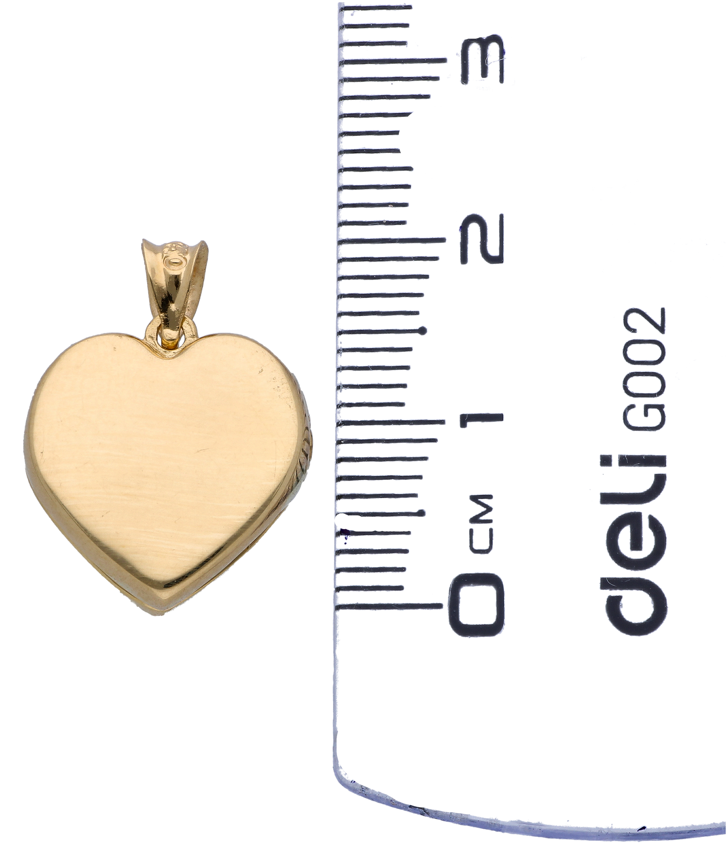 Gold Open Heart Pendant 18KT - FKJPND18KU6287