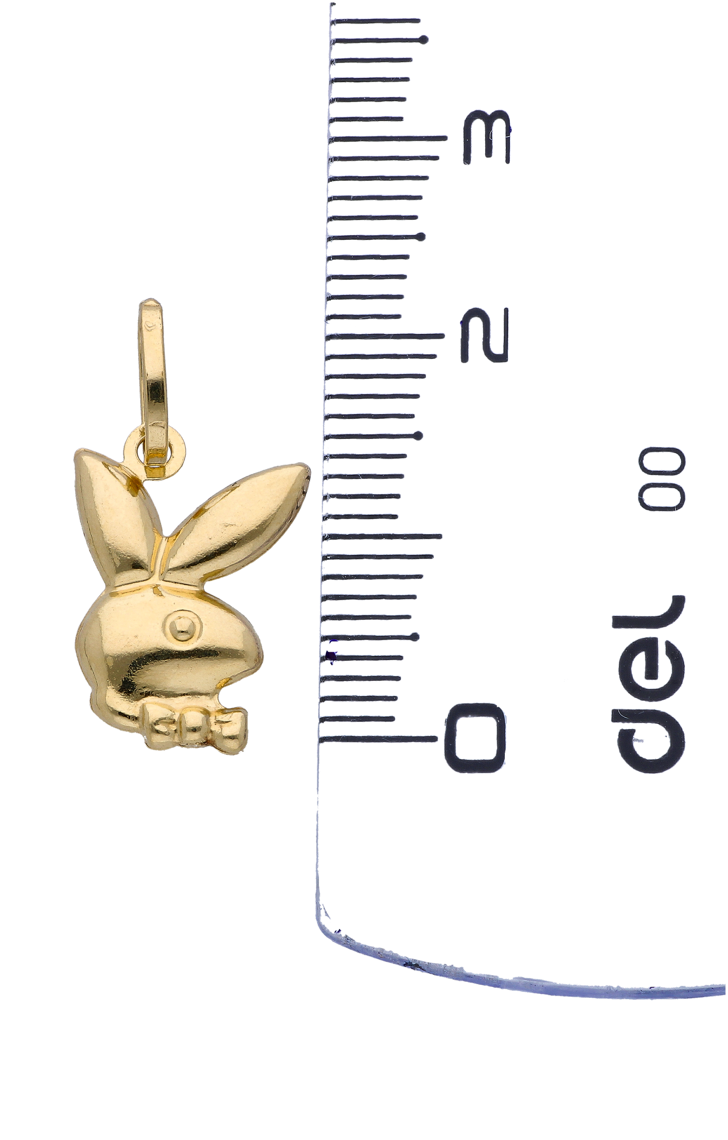 Gold Rabbit Pendant 18KT - FKJPND18KU6301