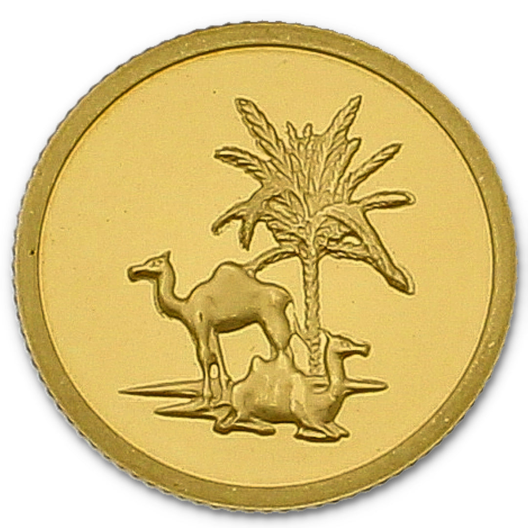 Emirates Minting Gold 4 Grams Camel Coin 24KT 999.9 Purity - FKJCON24K2273