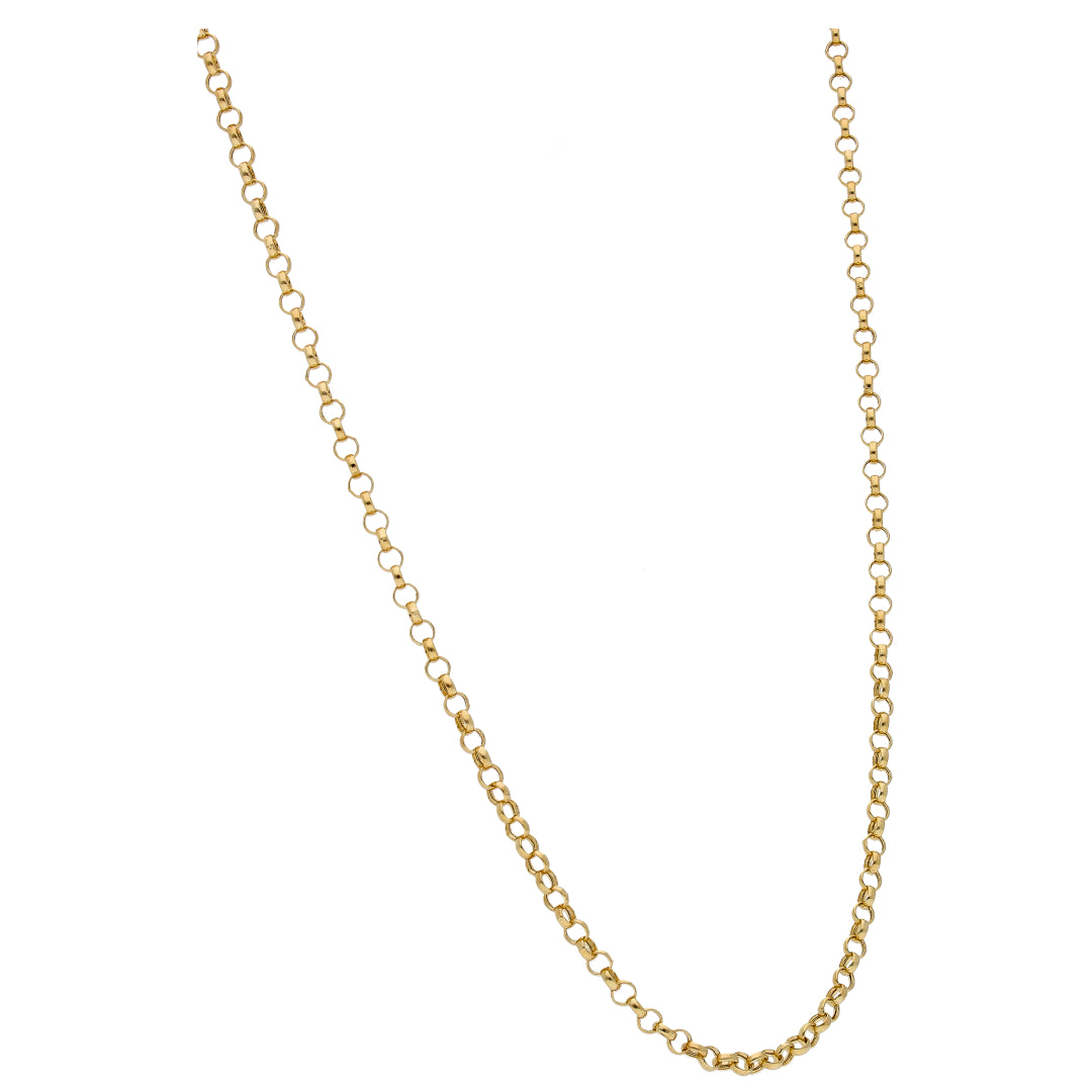 Gold Interlink Chain 18KT - FKJCN18KU6594