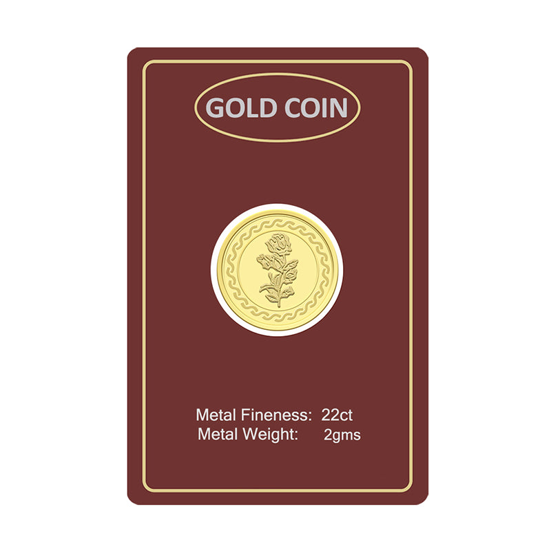 Gold Coin 2 Grams 22KT - FKJCON22K2231