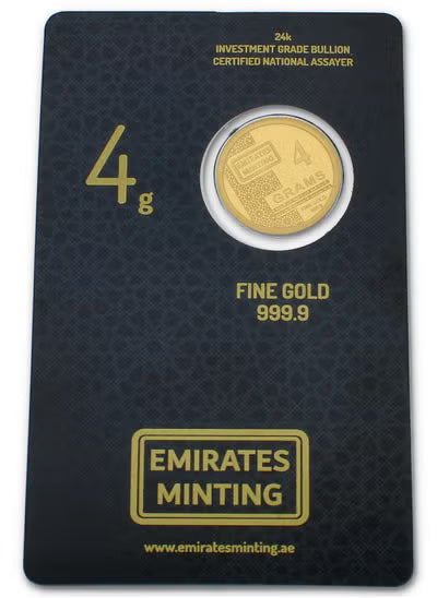 Emirates Minting Gold 4 Grams Camel Coin 24KT 999.9 Purity - FKJCON24K2273