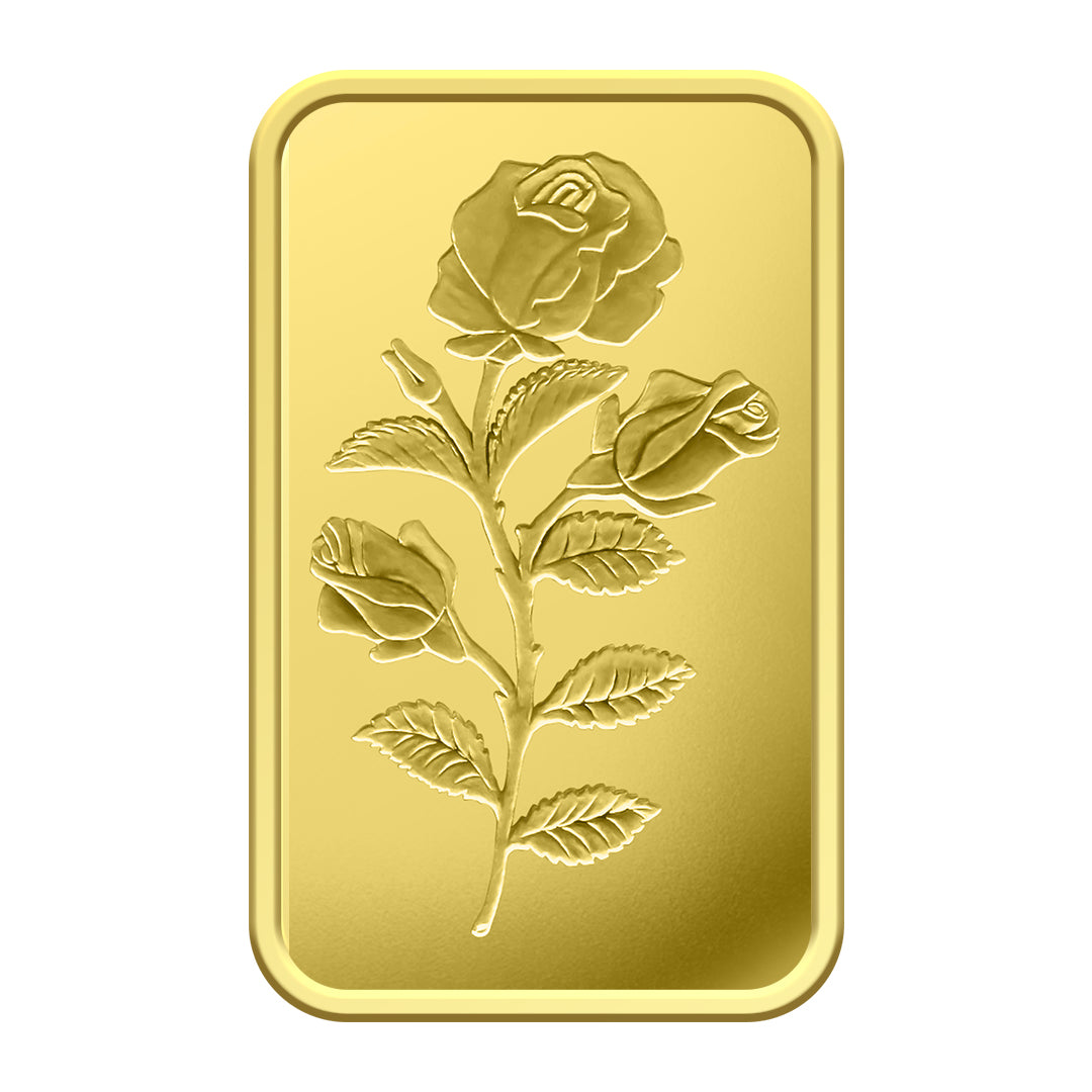 Pamp Suisse Rosa 10 Grams Gold Bar 24KT - FKJGBR24K2722