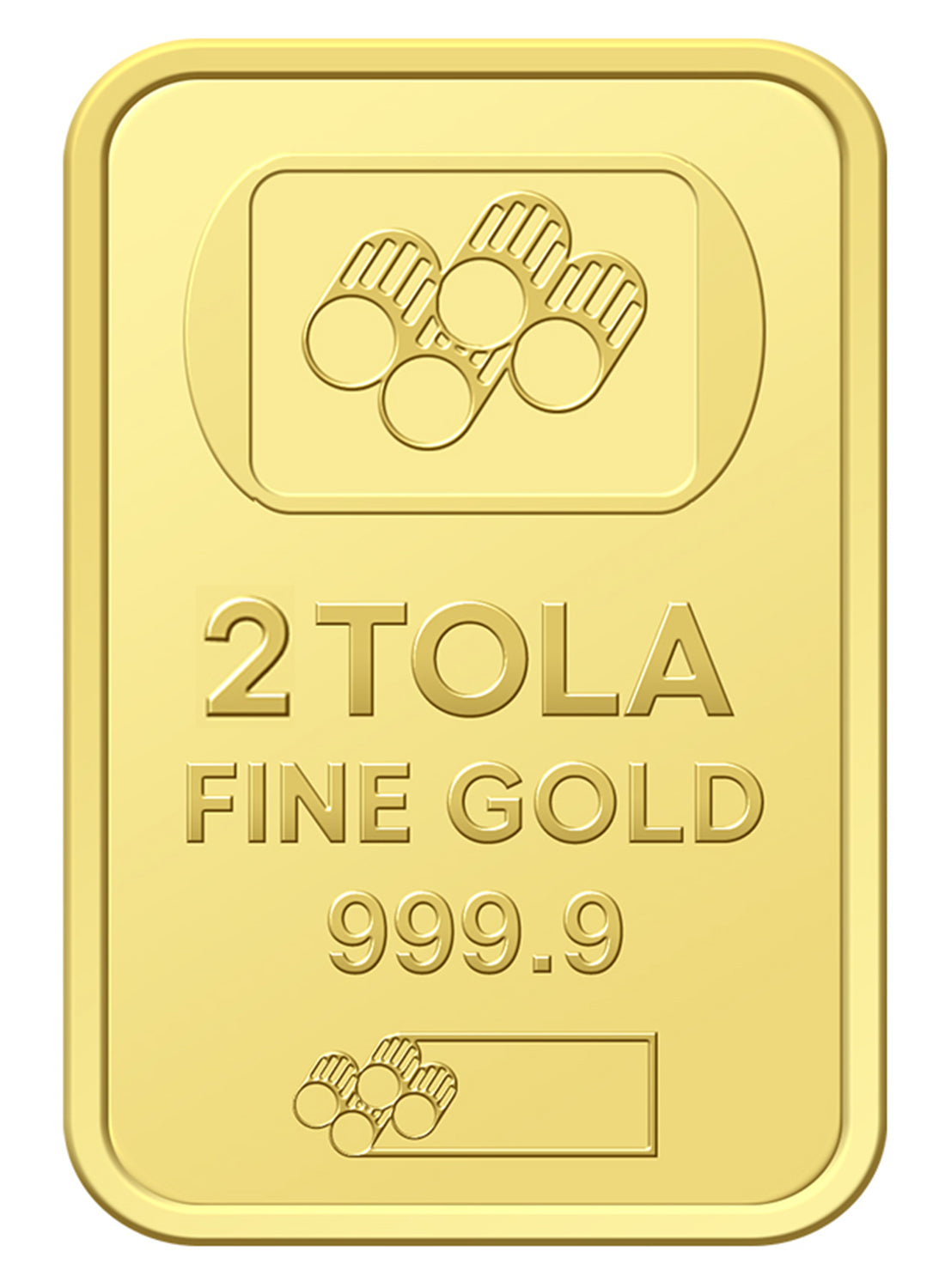 2 Tolas Gold Bar 24KT - FKJGBR24K6753
