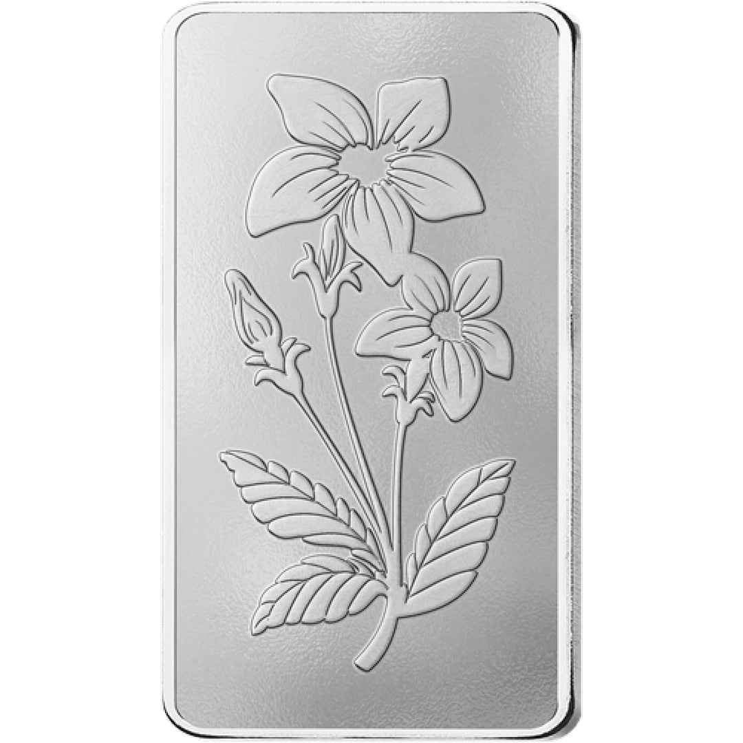 Emirates Minting 100 Grams 999.0 Purity Silver Bar - FKJGBRSL6824