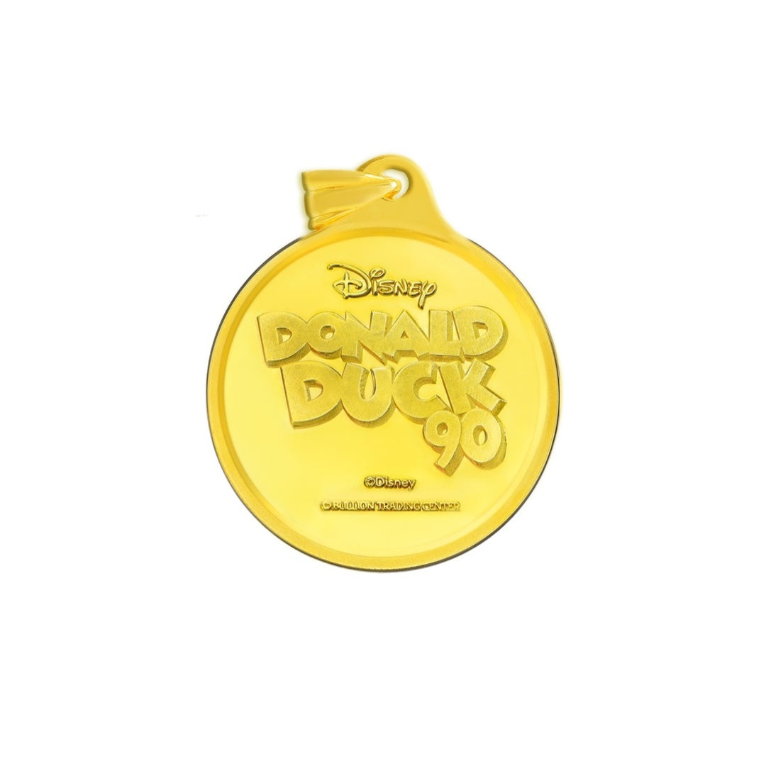 Disney Scrooge McDuck 2.35 Grams BTC Pendant 999.9 Purity (Without Chain)- FKJPND24K10087