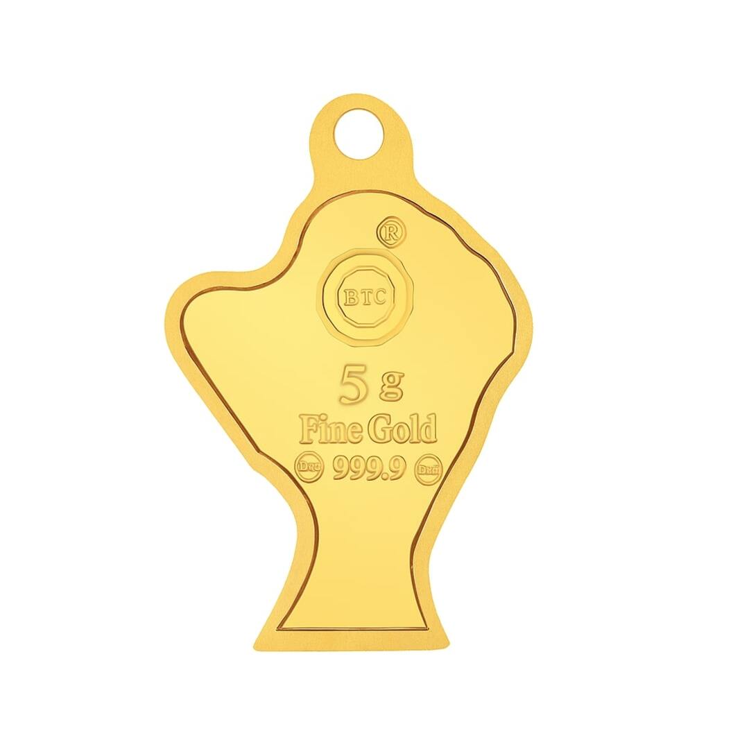 BTC 5.35 Grams Pendant 999.9 Purity (Without Chain)- FKJPND24K6694