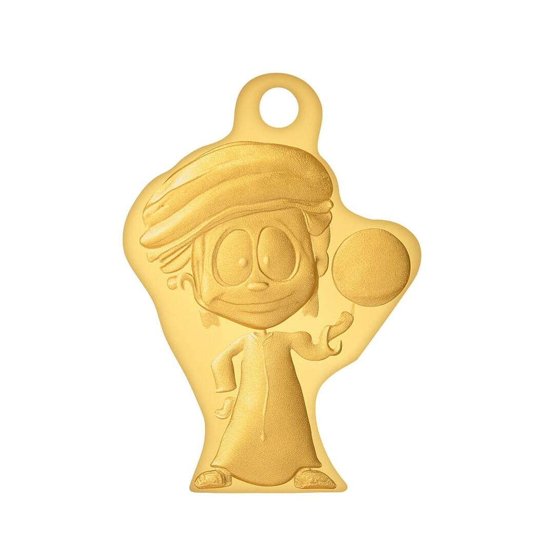 BTC 5.35 Grams Pendant 999.9 Purity (Without Chain)- FKJPND24K6694