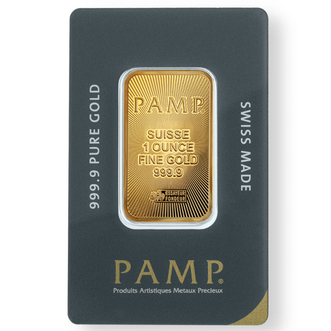 Pamp Suisse 1 Ounce Gold Bar 24KT - FKJGBR24K2212