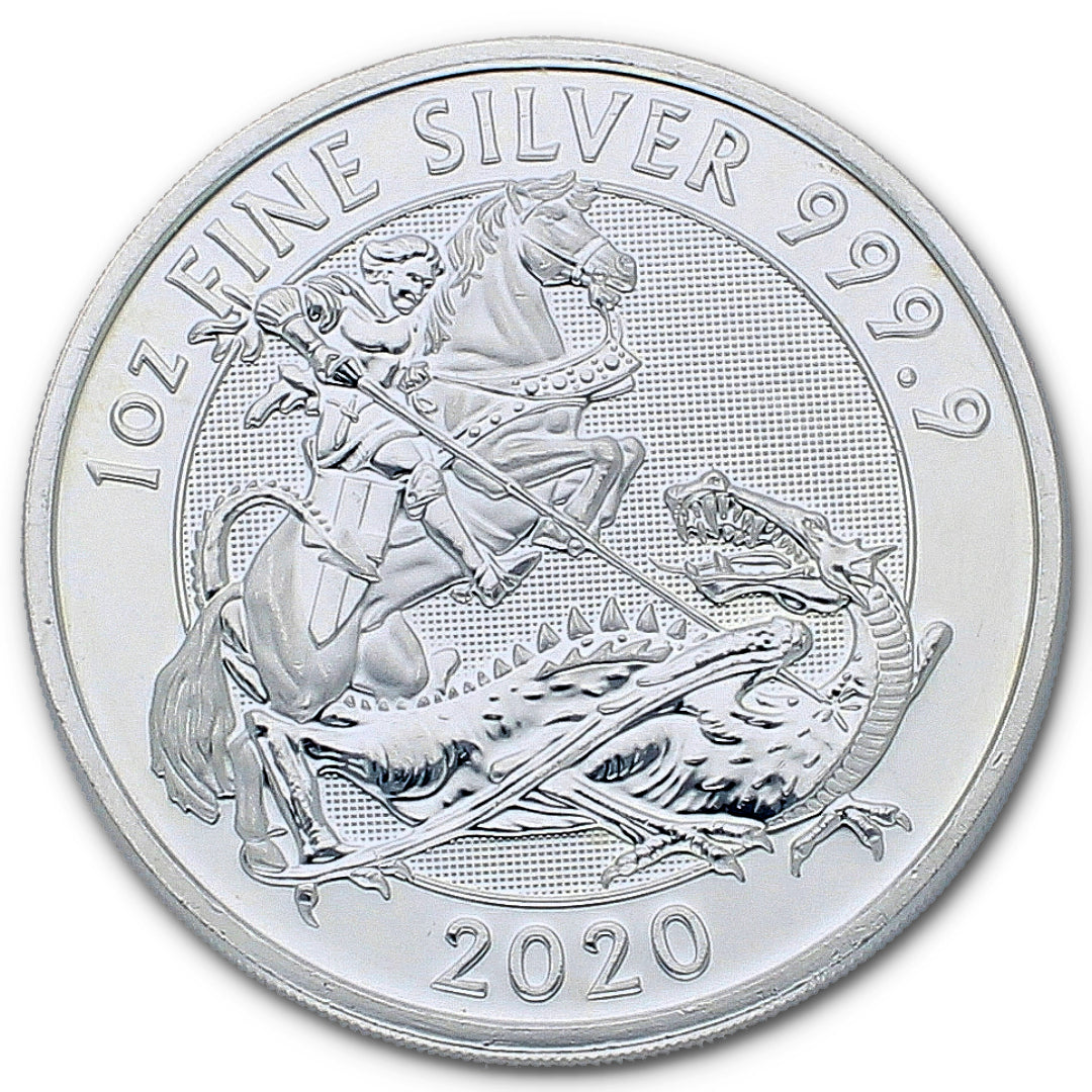 Elizabeth II 2 Pounds 1 Ounce Coin in 999.9 Silver - FKJCONSL2217