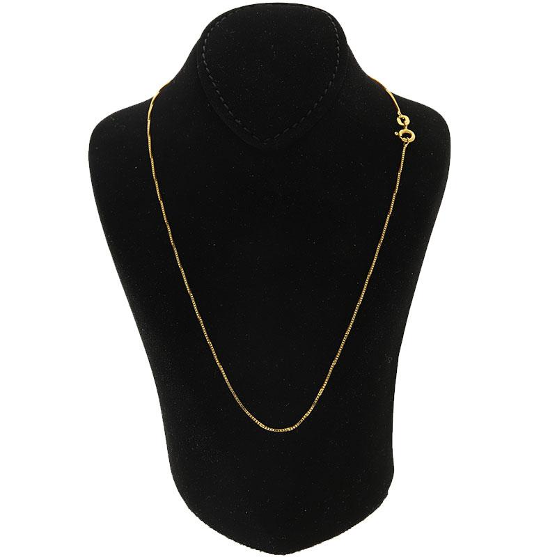 Gold Box Chain 18KT - FKJCN18K2094