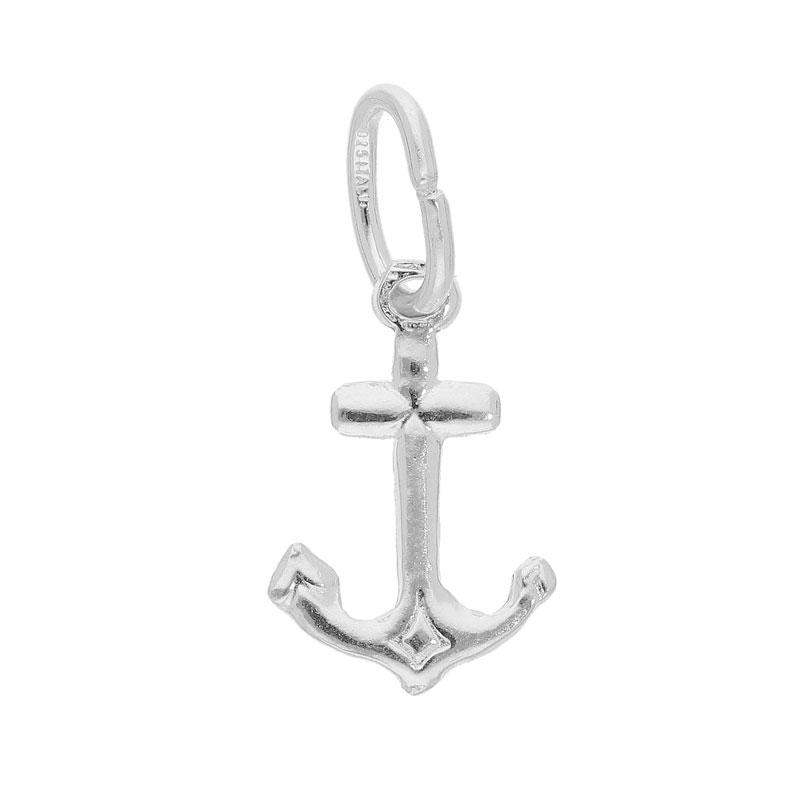 Sterling Silver 925 Anchor Pendant - FKJPNDSL2001
