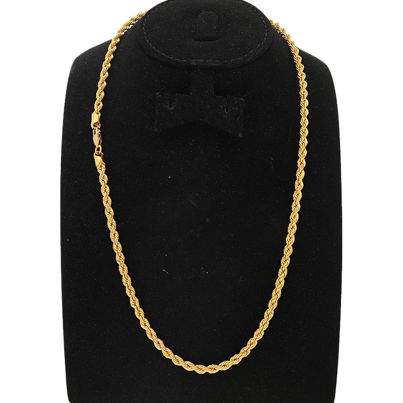 Gold Rope Chain 22KT - FKJCN22K2125