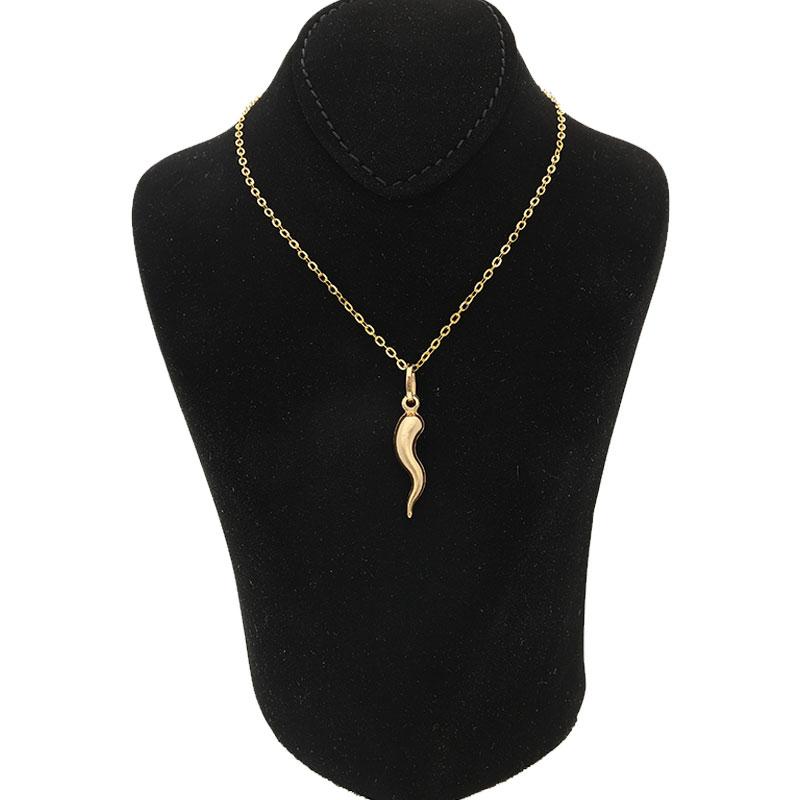 Gold Necklace (Chain with Pendant) 18KT - FKJNKL1498