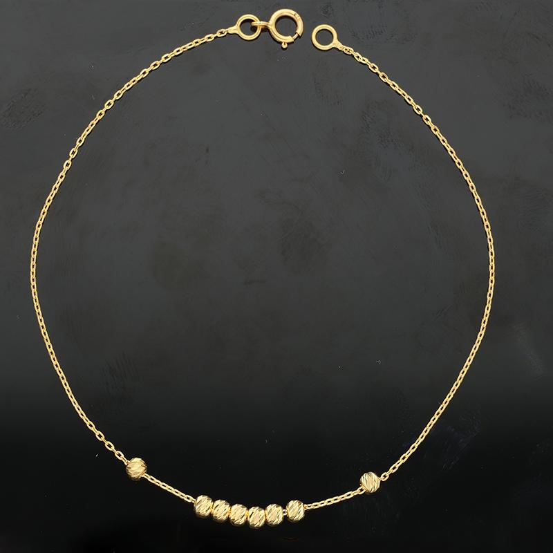 Gold Balls Bracelet 21KT - FKJBRL21K2247