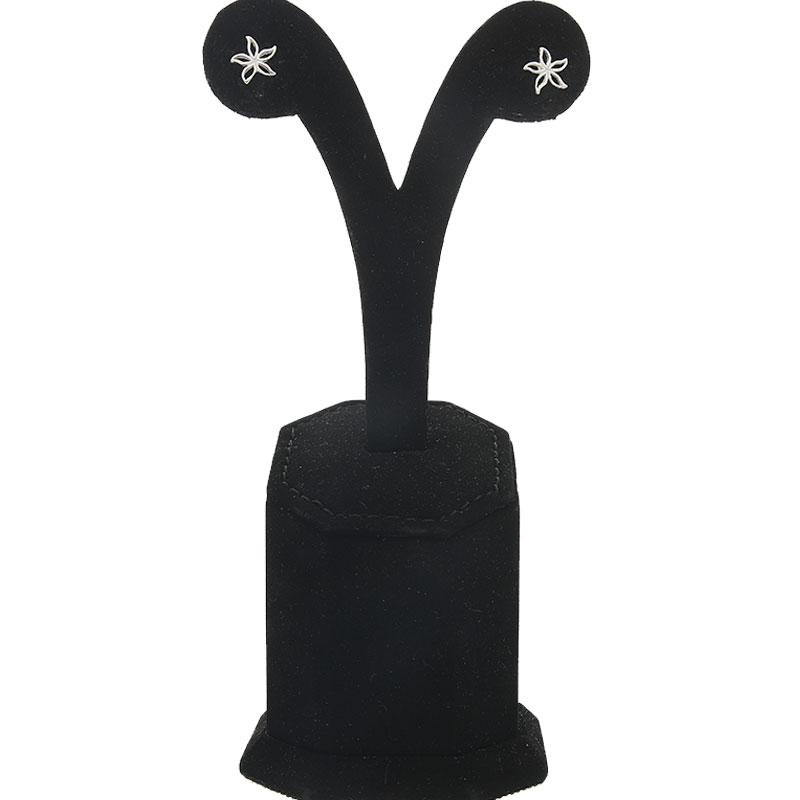 Sterling Silver 925 Star Earrings - FKJERNSL2194