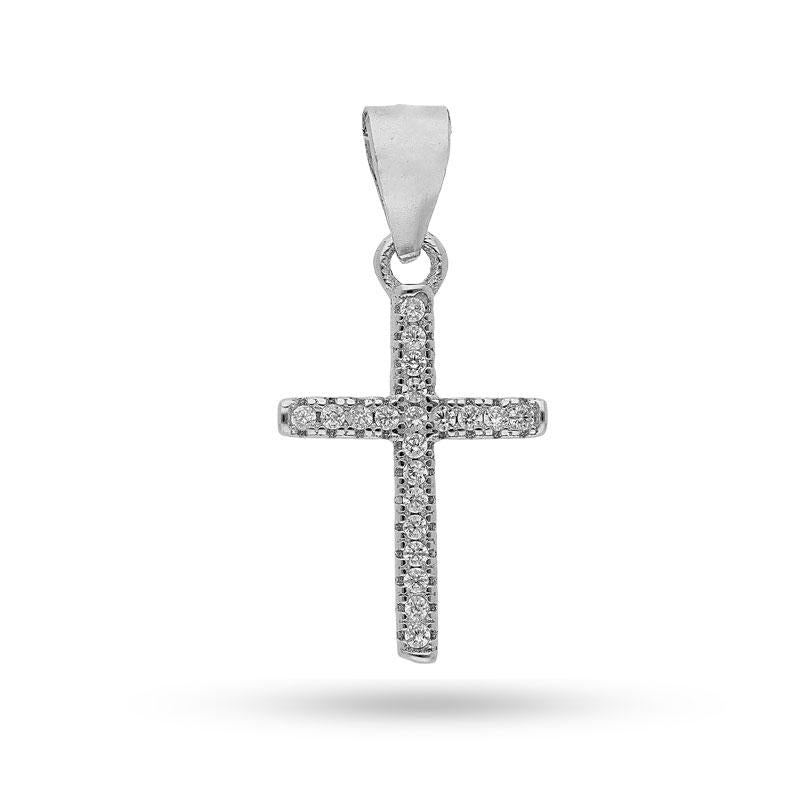 Sterling Silver 925 Cross Pendant - FKJPNDSL2173