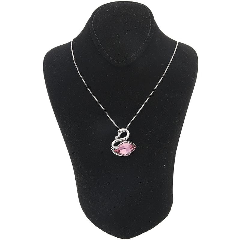 Sterling Silver 925 Necklace (Chain with Swan Pendant) - FKJNKLSL2162