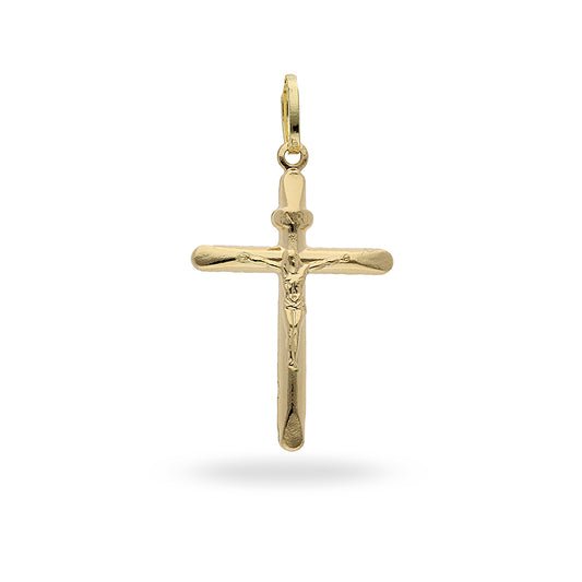 Gold Cross Pendant 18KT - FKJPND18KU1002