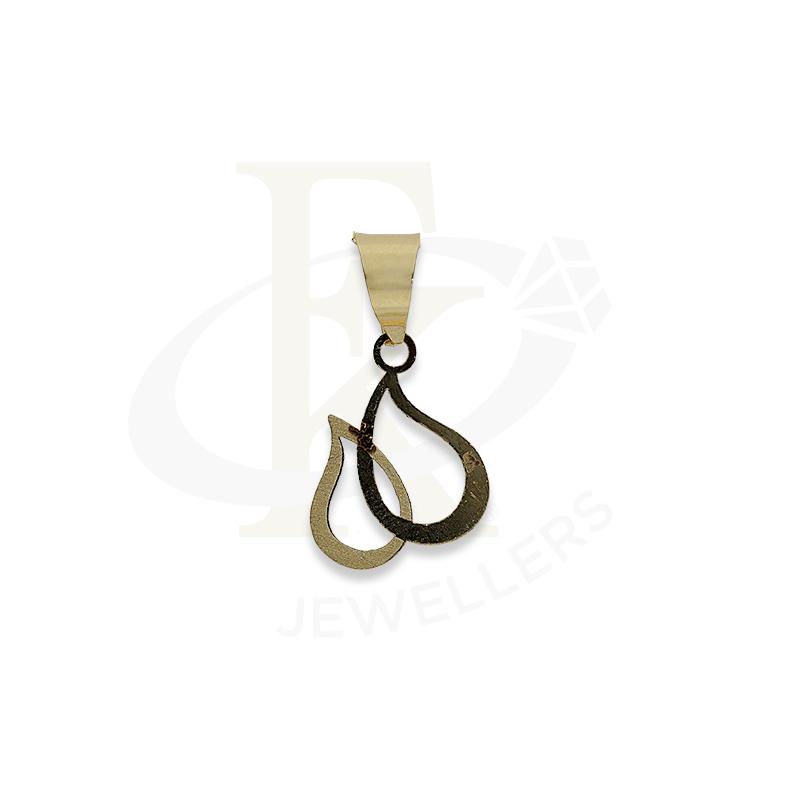 Gold Teardrop Pendant 18KT - FKJPND18K2304