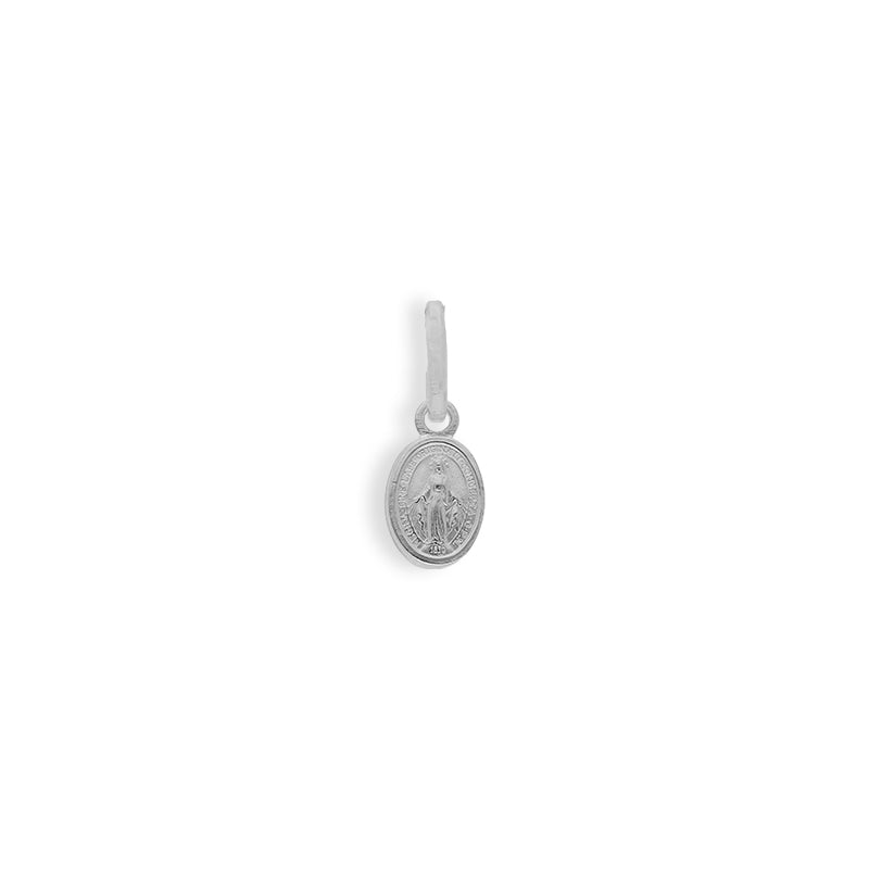 Sterling Silver 925 Mother Mary Pendant - FKJPNDSLU1015