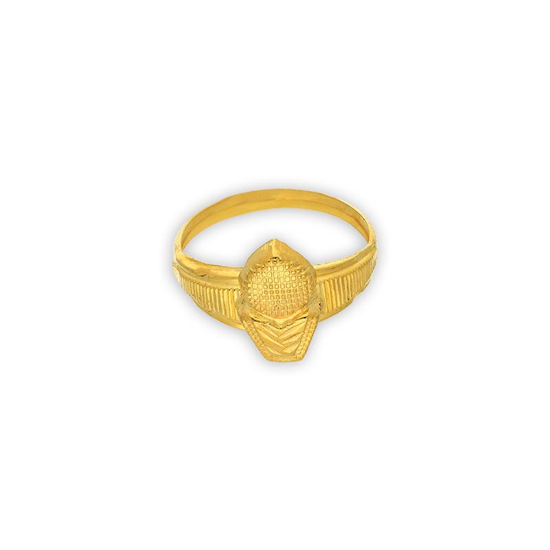 Gold Heart Ring in 18KT - FKJRN18K2686