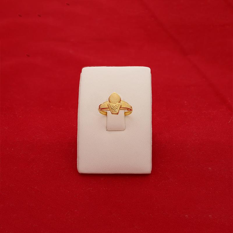 Gold Heart Ring in 18KT - FKJRN18K2686