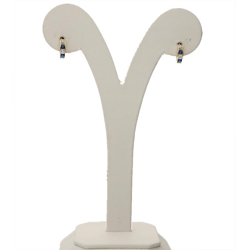 Gold Clip on Hoop Earrings 18KT - FKJERN18K2445