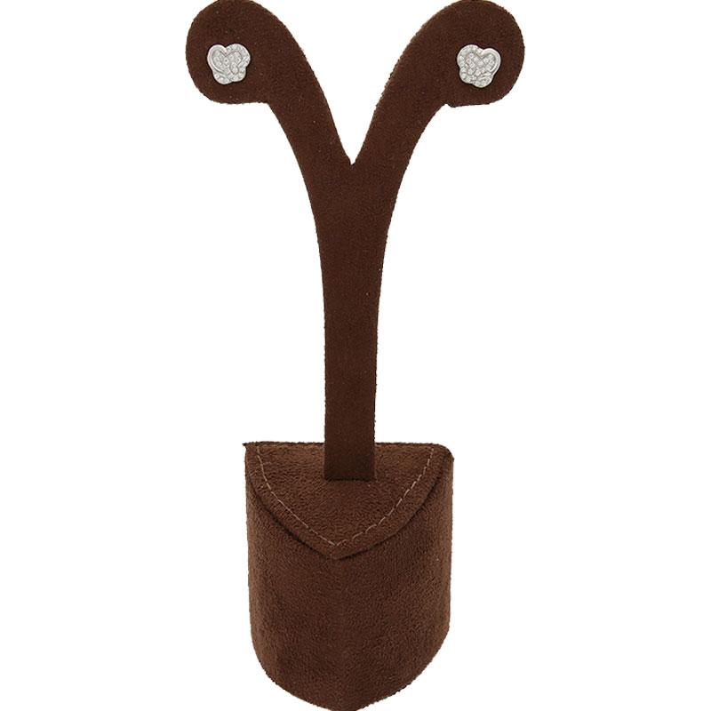 Sterling Silver 925 Twisted Heart Stud Earrings - FKJERNSL2473