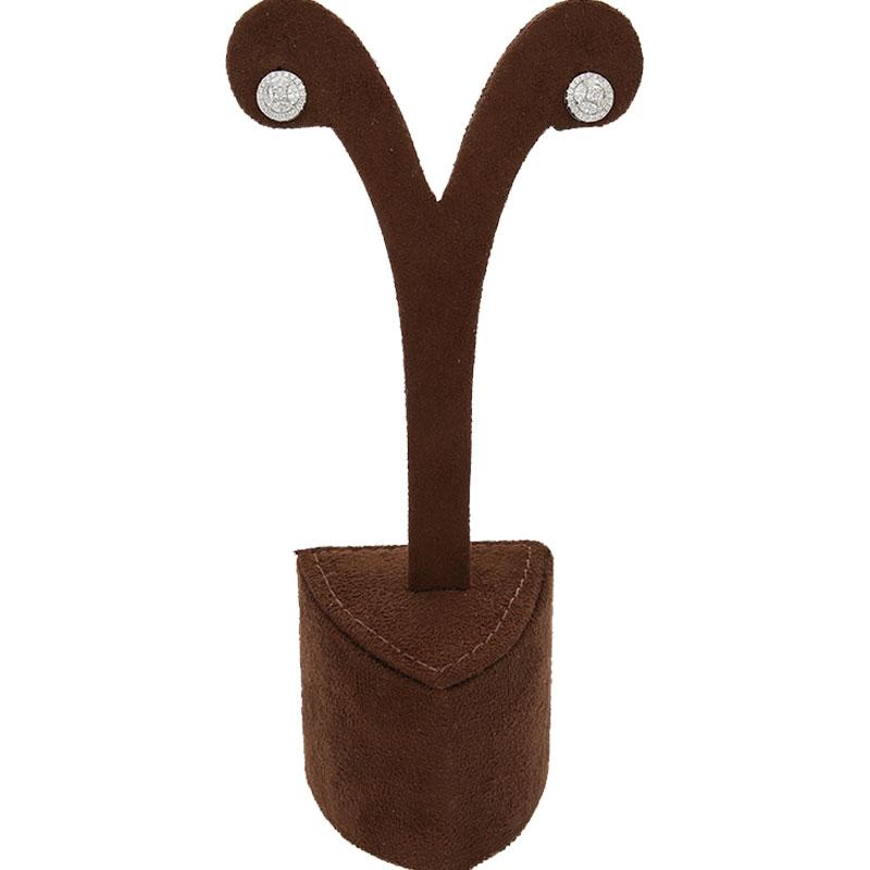 Sterling Silver 925 Round Shaped Stud Earrings - FKJERNSL2474