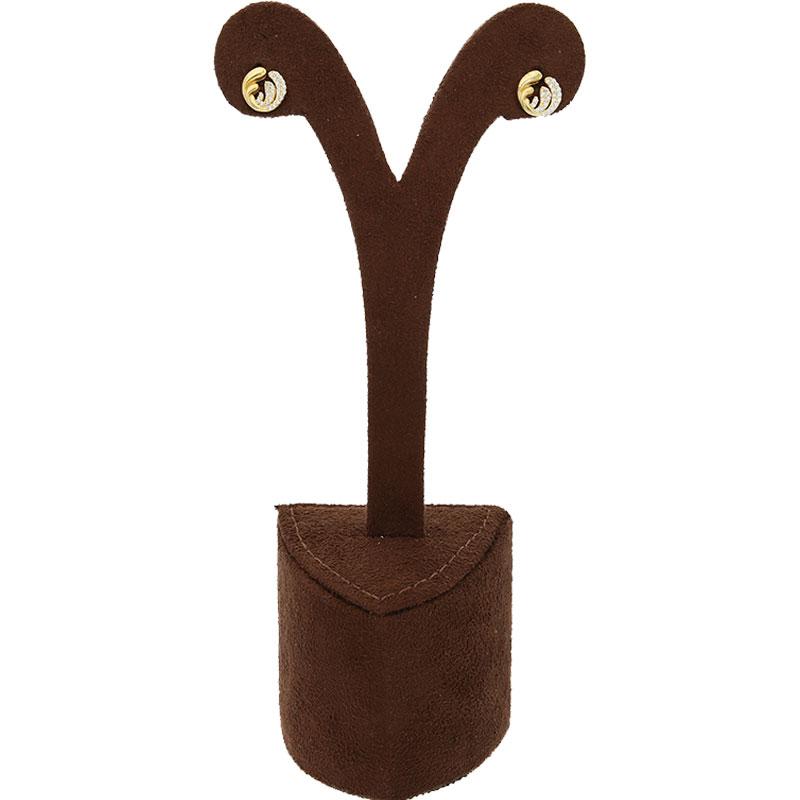 Sterling Silver 925 Gold Plated Stud Earrings - FKJERNSL2496