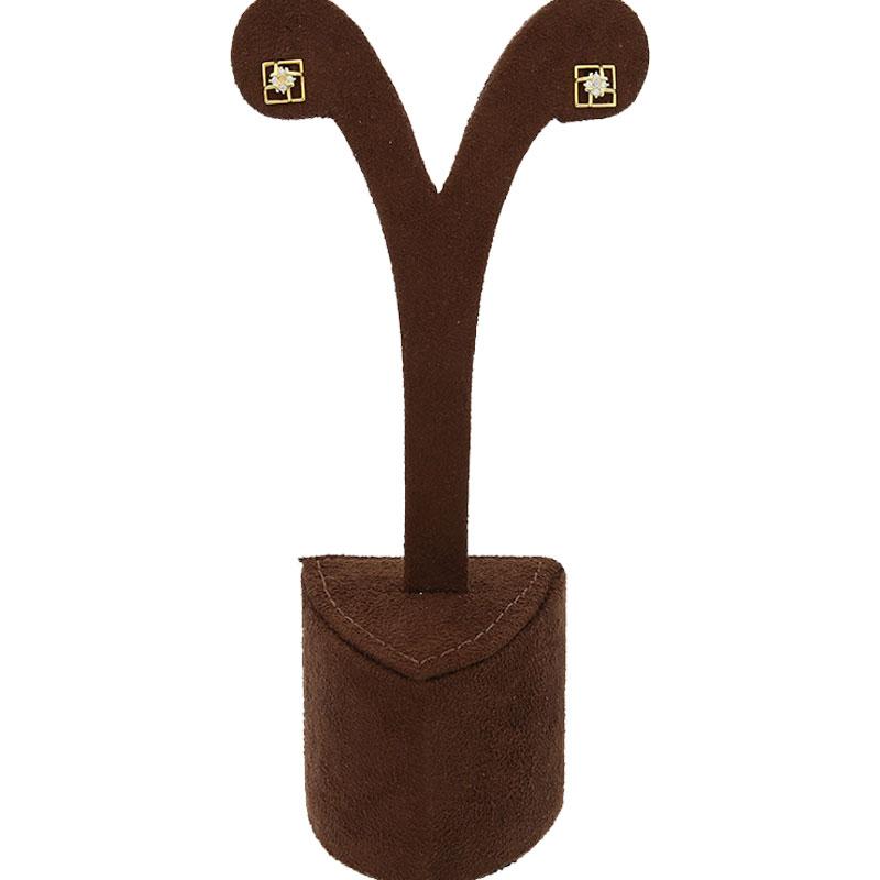 Sterling Silver 925 Gold Plated Stud Earrings - FKJERNSL2497