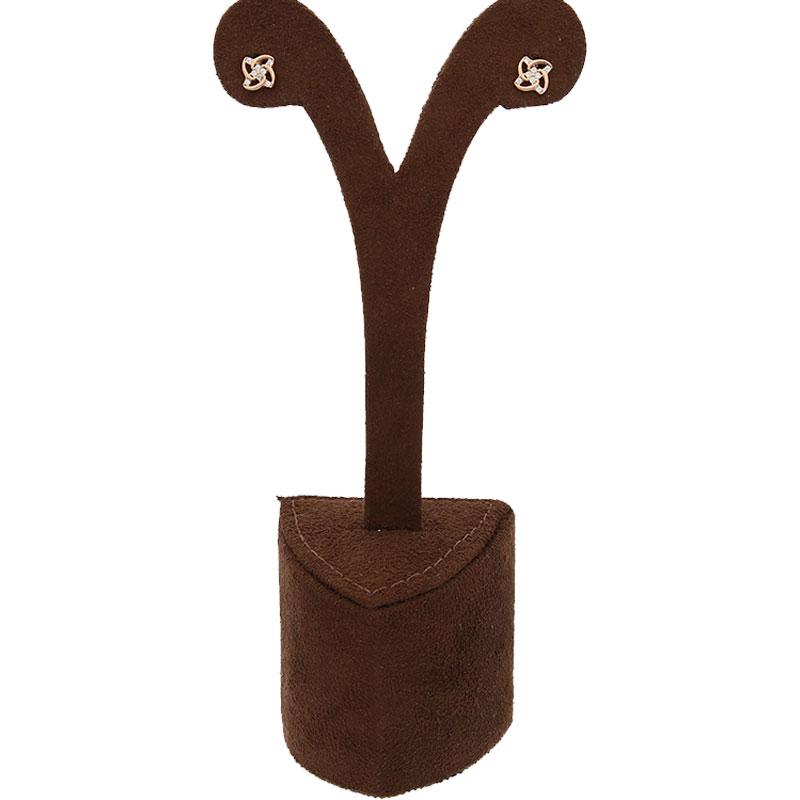 Sterling Silver 925 Rose Gold Plated Flower Stud Earrings - FKJERNSL2503