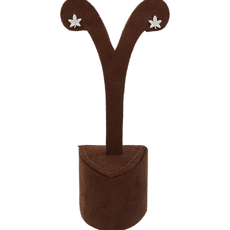 Sterling Silver 925 Star Shaped Stud Earrings - FKJERNSL2514