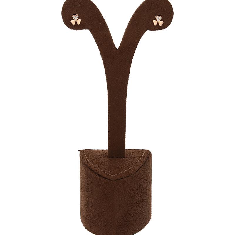 Sterling Silver 925 Rose Gold Plated Flower Stud Earrings - FKJERNSL2521