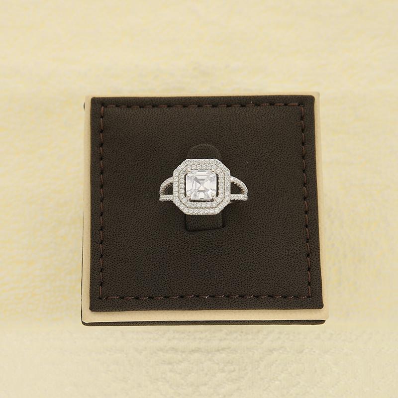 Sterling Silver 925 Solitaire Ring - FKJRNSL2915