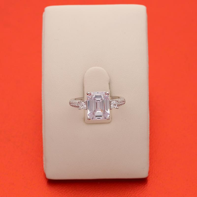 Sterling Silver 925 Solitaire Ring - FKJRNSL2930