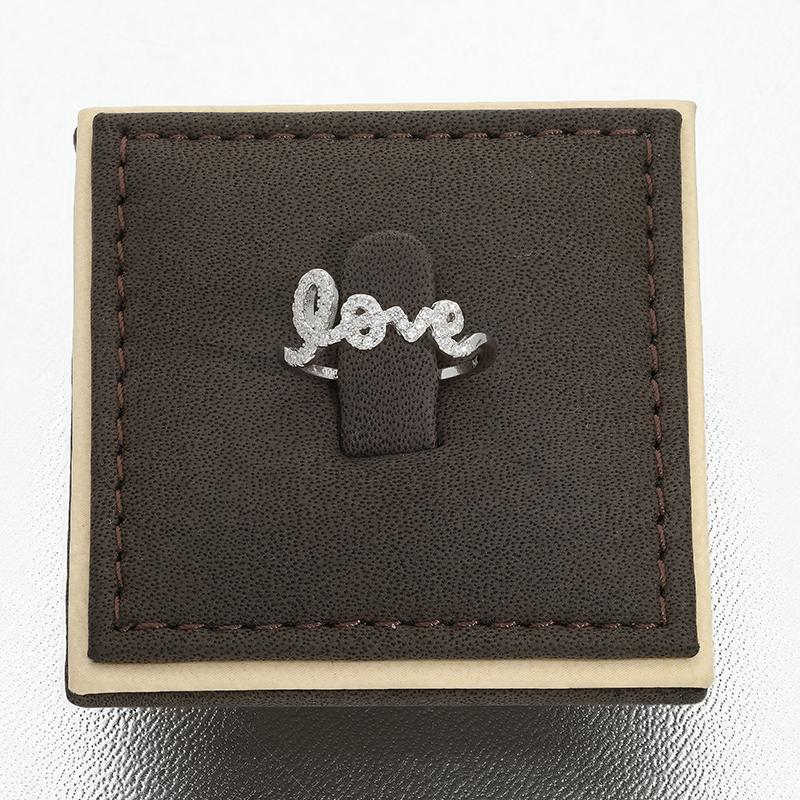 Sterling Silver 925 Love Ring - FKJRNSL2934