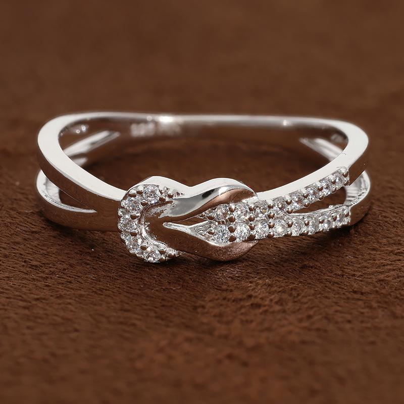 Sterling Silver 925 Ring - FKJRNSL2954