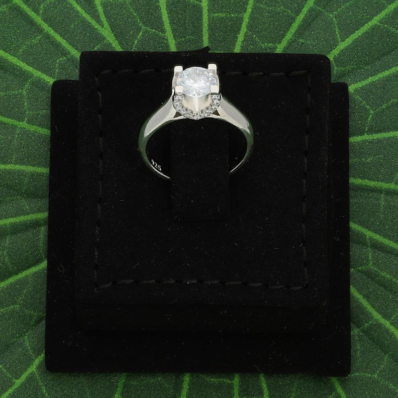 Sterling Silver 925 Solitaire Ring - FKJRNSL2950