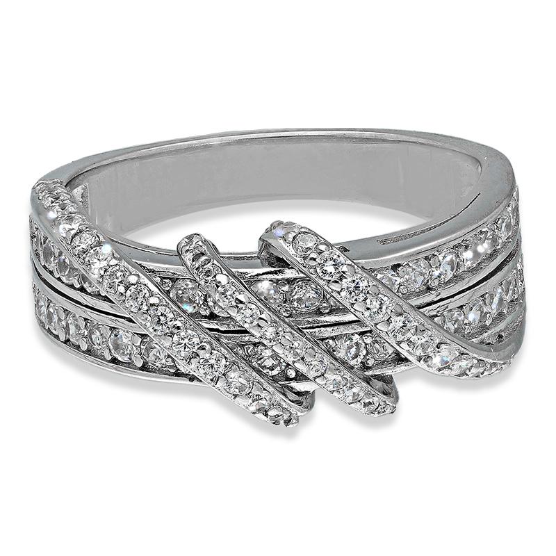 Sterling Silver 925 Spiral Shaped Ring - FKJRNSL2991
