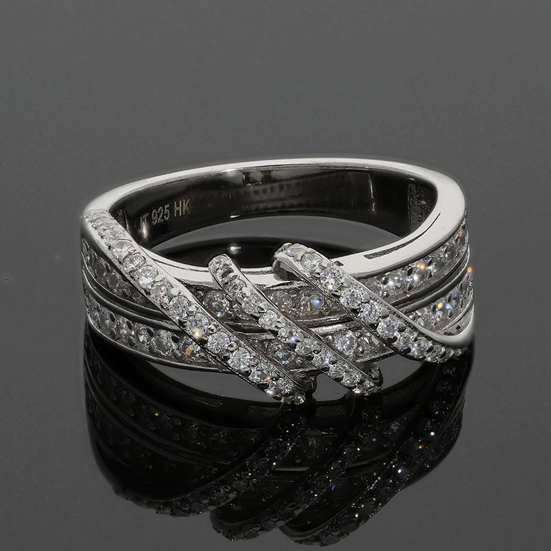 Sterling Silver 925 Spiral Shaped Ring - FKJRNSL2991