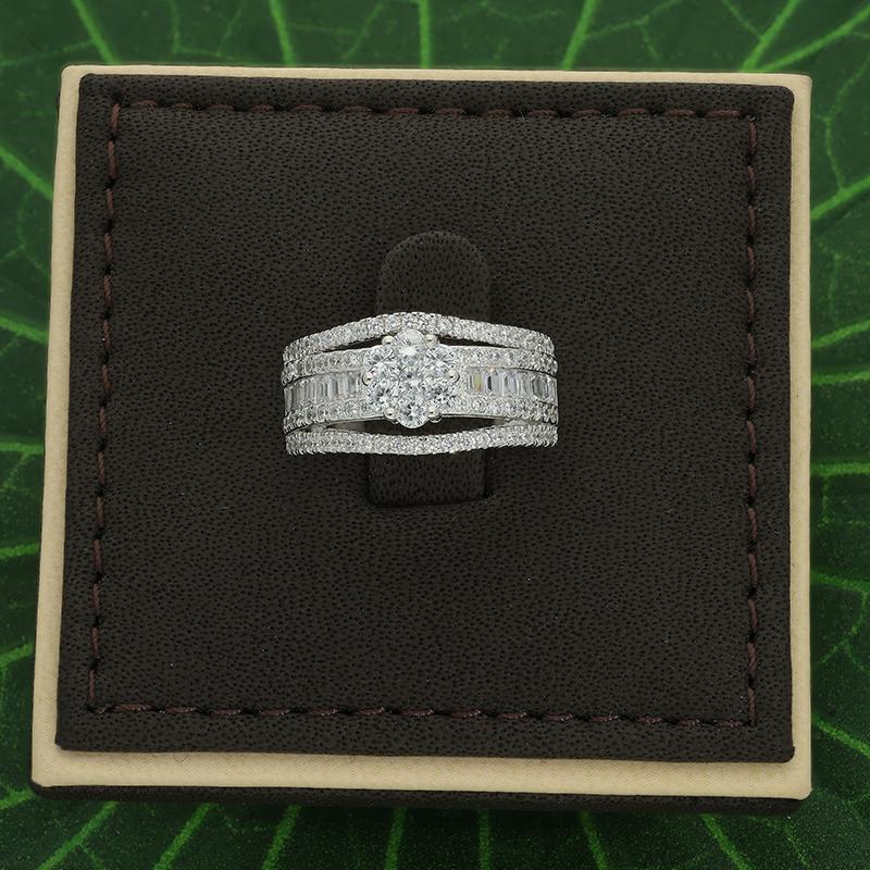 Sterling Silver 925 Solitaire Ring - FKJRNSL2987