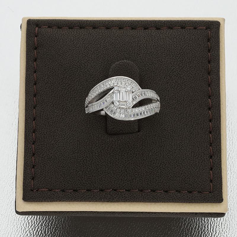 Sterling Silver 925 Spiral Shaped Ring - FKJRNSL2989