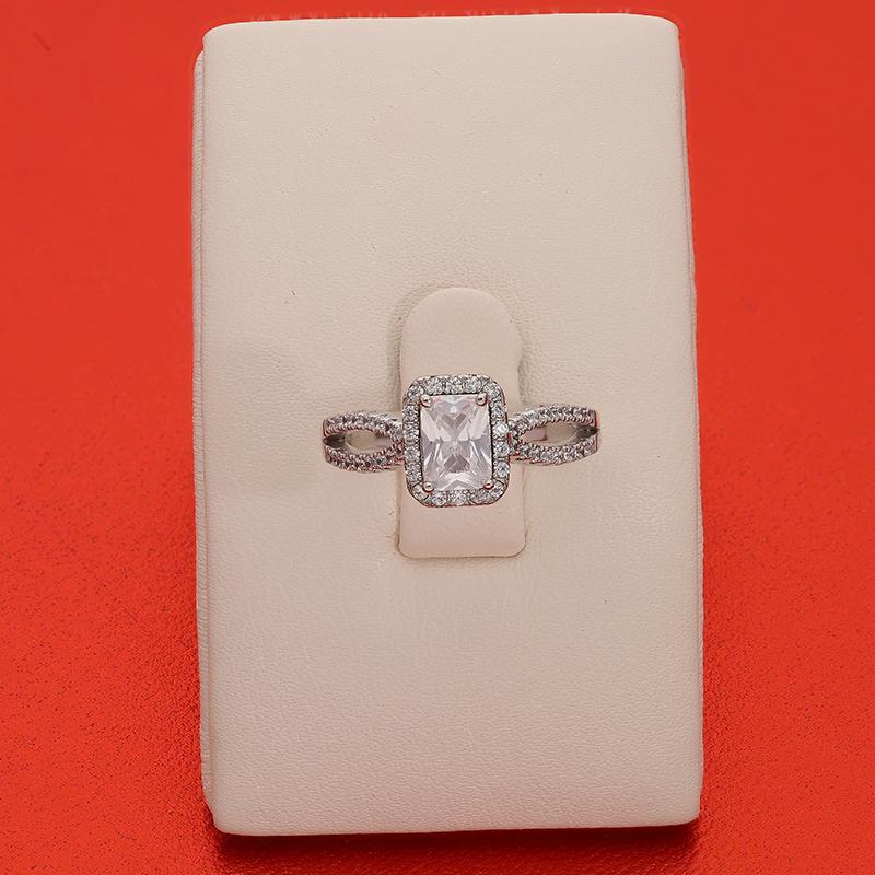 Sterling Silver 925 Solitaire Ring - FKJRNSL2996