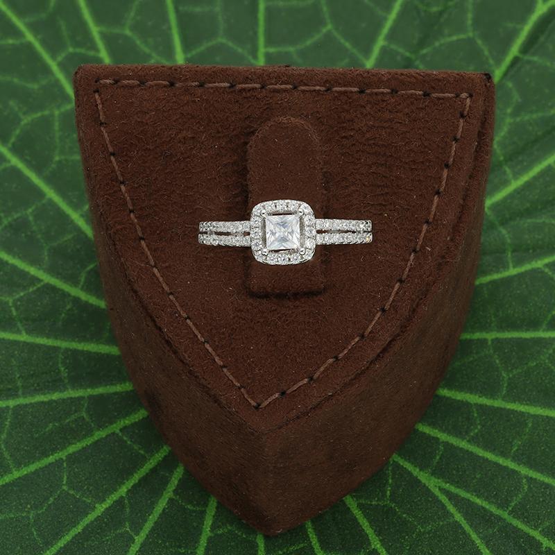 Sterling Silver 925 Solitaire Ring - FKJRNSL3001