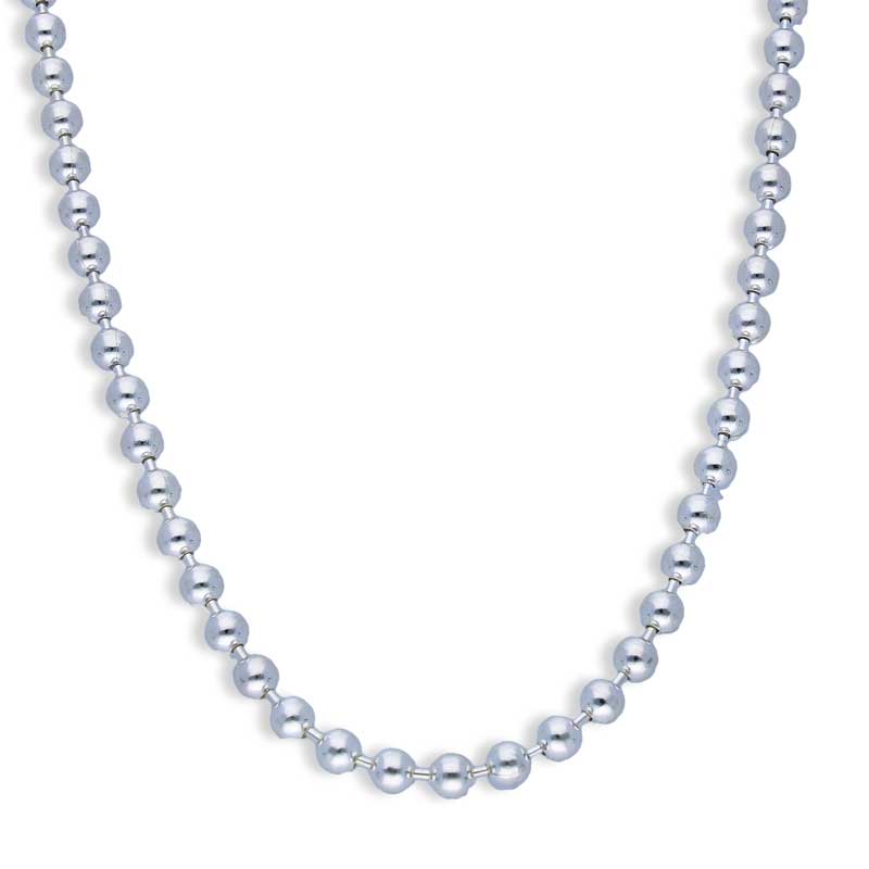 Sterling Silver 925 Beads Chain - FKJCNSLU3001