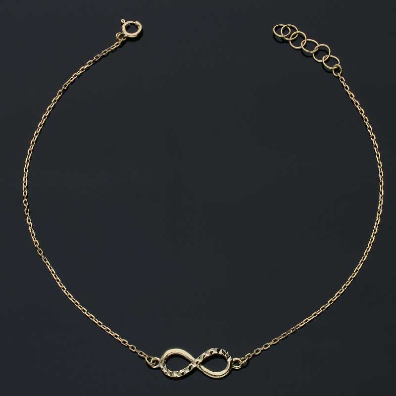 Gold Infinity Bracelet 18KT - FKJBRL18KU1030