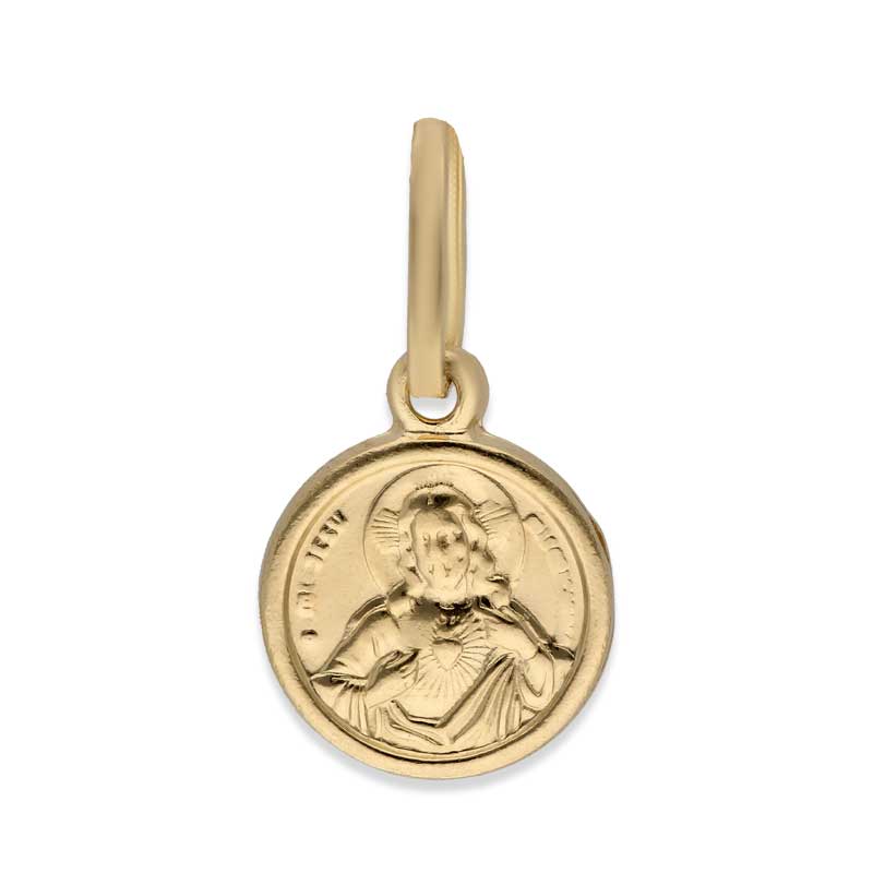 Gold Jesus Christ Pendant 18KT - FKJPND18KU1091